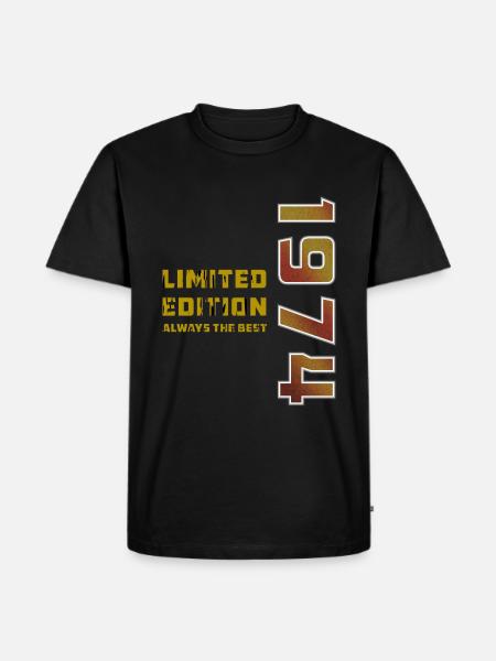 YEAR 1974 - Men's Premium Organic T-Shirt - black