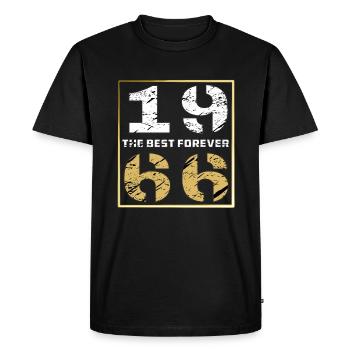 LE MEILLEUR POUR TOUJOURS 1966 - T-shirt Premium bio Homme - noir - Devant - Nico (187cm)