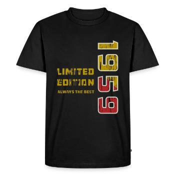 ANNÉE 1959 - T-shirt Premium bio Homme - noir - Devant - Nico (187cm)