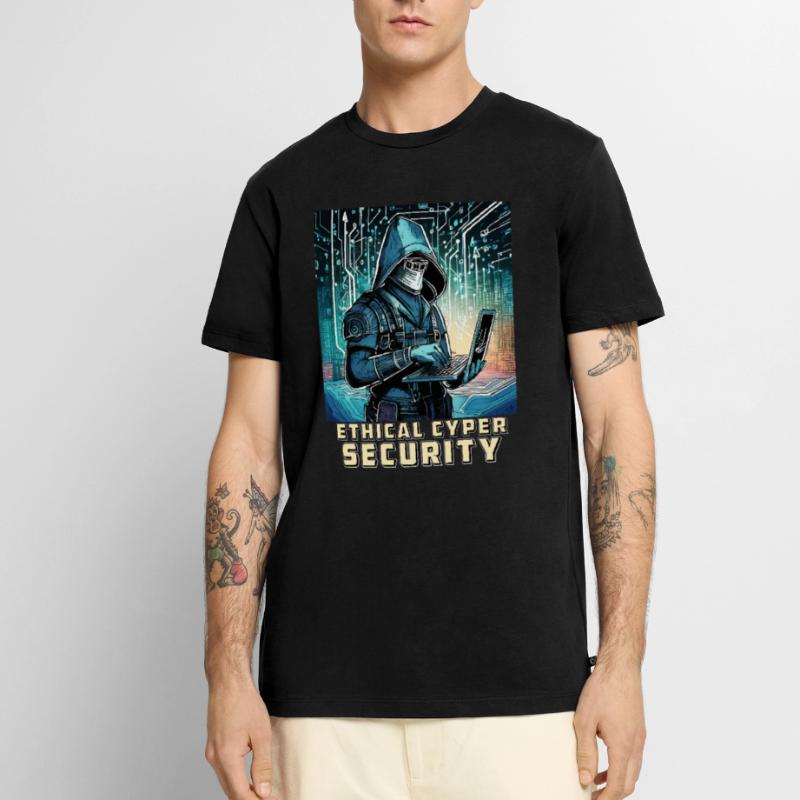 Ethical Cyber Security Men's Premium Organic T-Shirt