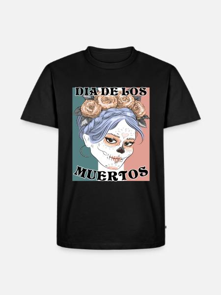 DIA DE LOS MUERTOS - Men's Premium Organic T-Shirt - black
