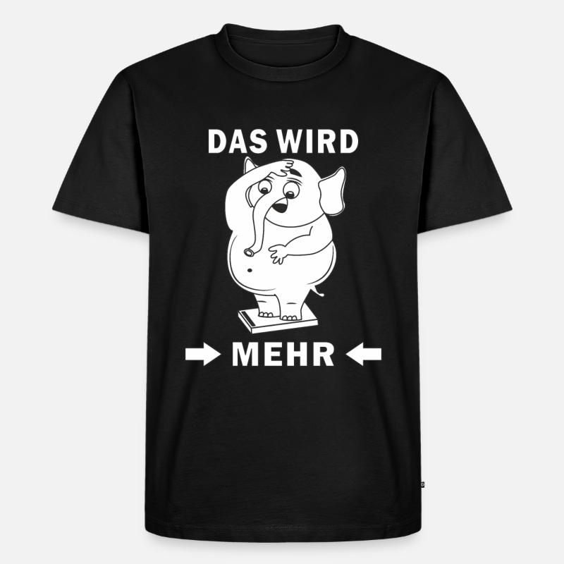 DECREASE - Men's Premium Organic T-Shirt - black