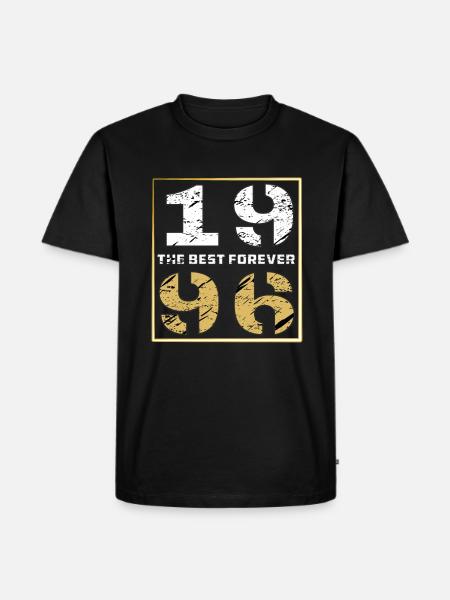 THE BEST FOREVER 1996 - Men's Premium Organic T-Shirt - black