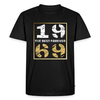 LE MEILLEUR POUR TOUJOURS 1969 - T-shirt Premium bio Homme - noir - Devant - Nico (187cm)