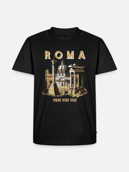ROMA VENI VIDI VICI - Men's Premium Organic T-Shirt - black