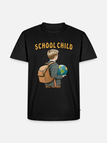 ÉCOLIER - T-shirt Premium bio Homme - noir