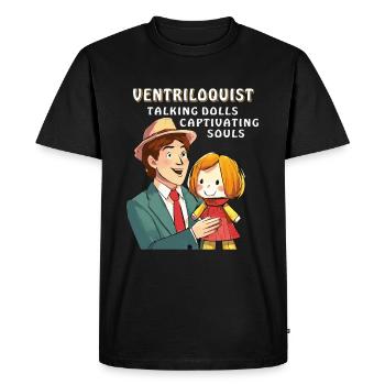 VENTRILOQUIST TALKING DOLLS CAPTIVATING SOULS - Men's Premium Organic T-Shirt - black - Front - Nico (187cm)
