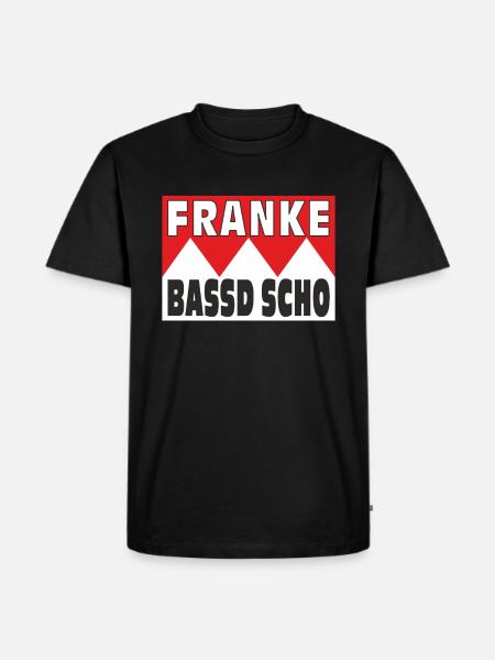 FRANKE BASSD SCHO - Men's Premium Organic T-Shirt - black