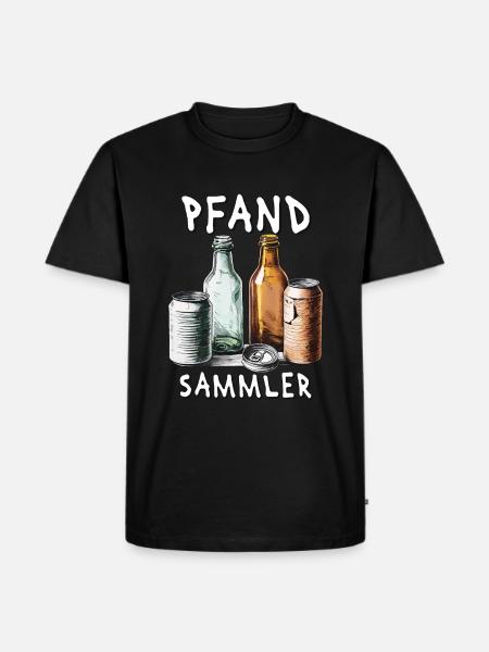 DEPOSIT COLLECTOR - Men's Premium Organic T-Shirt - black