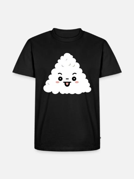Onigiri japonais - T-shirt Premium bio Homme - noir