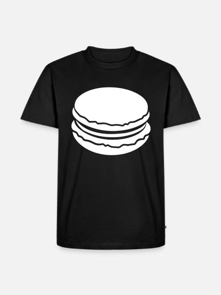 macaron - T-shirt Premium bio Homme - noir