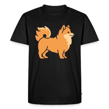 eurasier - T-shirt Premium bio Homme - noir - Devant - Nico (187cm)