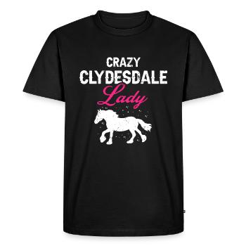 Conception Clydesdale pour clydesdale Riders - T-shirt Premium bio Homme - noir - Devant - Nico (187cm)