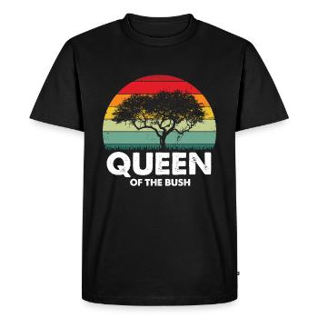 Safari Family Holiday Design for Africa Savannah - Men's Premium Organic T-Shirt - black - Front - Nico (187cm)