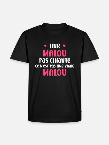 Malou - T-shirt Premium bio Homme - noir