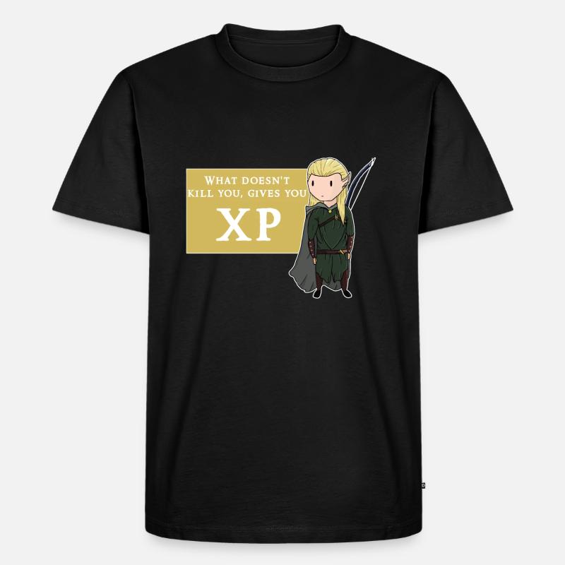 Roleplay XP - Männer Premium Bio T-Shirt - Schwarz