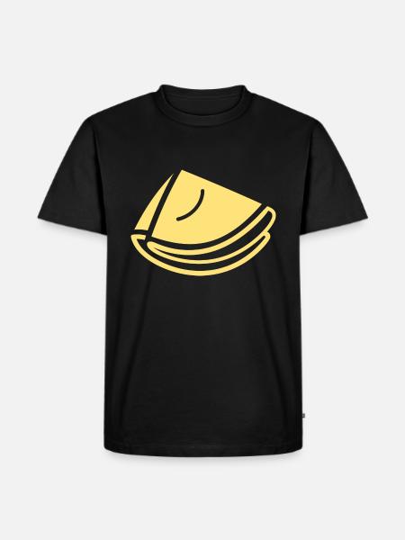 crêpe - T-shirt Premium bio Homme - noir