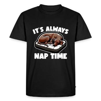 Chiens Rhodesian Ridgeback Rhodesian Ridgebacks - T-shirt Premium bio Homme - noir - Devant - Nico (187cm)