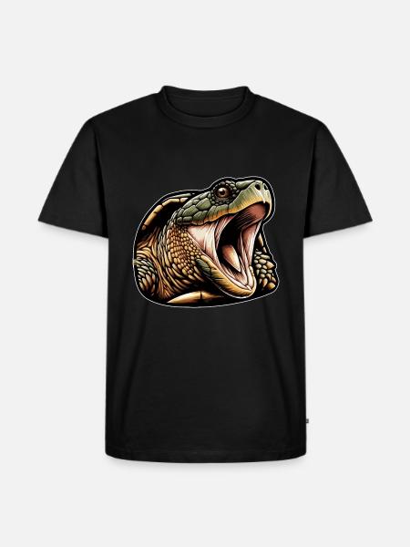 Snapping Turtle Turtles Snapping Turtles - Men's Premium Organic T-Shirt - black