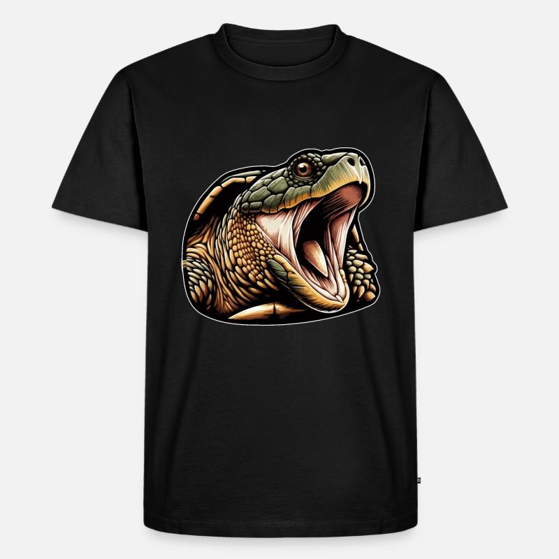 Snapping Turtle Turtles Snapping Turtles - Men's Premium Organic T-Shirt - black