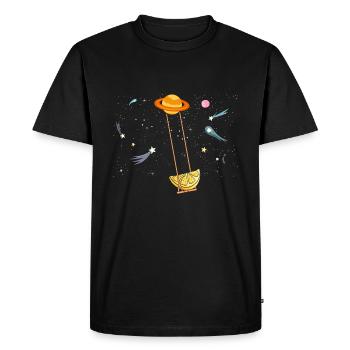 Limonade Limonade Limonade Limonade Stand Design - T-shirt Premium bio Homme - noir - Devant - Nico (187cm)