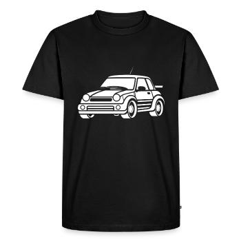 Rally Vehicle - Men's Premium Organic T-Shirt - black - Front - Nico (187cm)