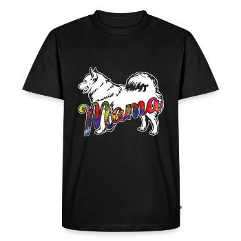 Samoyed Samoyed Mama - Men's Premium Organic T-Shirt - black - Front - Nico (187cm)