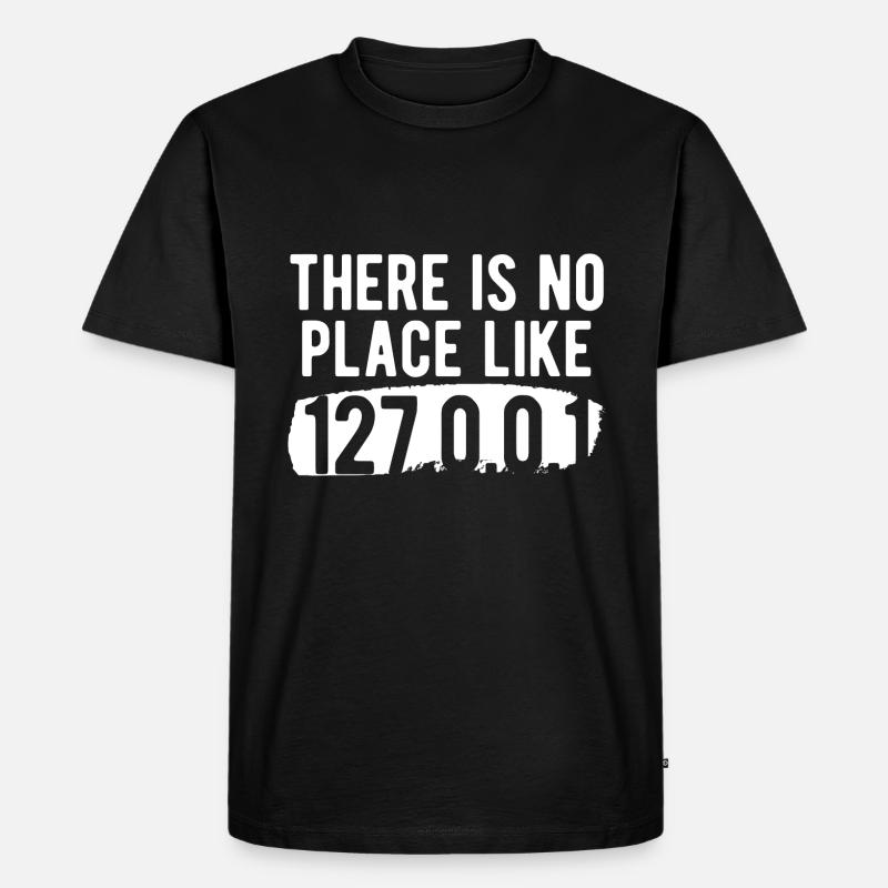 Software Ingenieur Informatiker Programmierer - Männer Premium Bio T-Shirt - Schwarz