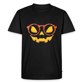 Skull Horror Halloween Cadeau - T-shirt Premium bio Homme - noir - Devant - Nico (187cm)