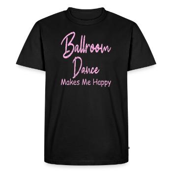 Ballroom Dance - Men's Premium Organic T-Shirt - black - Front - Nico (187cm)