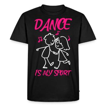 Dance sport dance dancers dance school dance couple dance - Men's Premium Organic T-Shirt - black - Front - Nico (187cm)