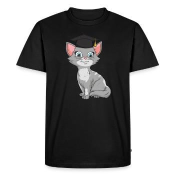 Bachelor Master Cats Gift to Finish 2021 - Men's Premium Organic T-Shirt - black - Front - Nico (187cm)