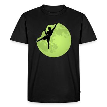Escalade Boulder Gym salle d’escalade Boulderhalle - T-shirt Premium bio Homme - noir - Devant - Nico (187cm)