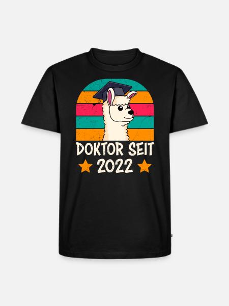 Docteur depuis 2022 Thèse de thèse de doctorat - T-shirt Premium bio Homme - noir