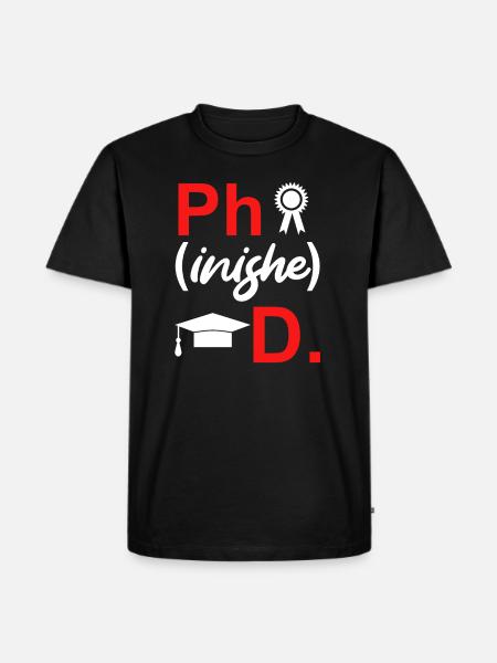Disputation 2022 Thèse de doctorat - T-shirt Premium bio Homme - noir