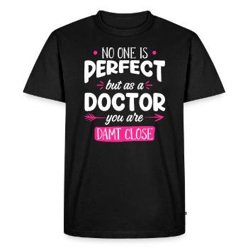 Disputation 2022 Doctorat - T-shirt Premium bio Homme - noir - Devant - Nico (187cm)