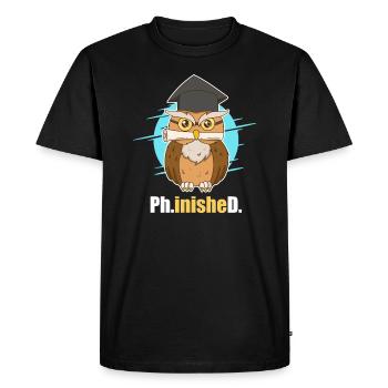 Disputation Doctor 2022 Doctorat - T-shirt Premium bio Homme - noir - Devant - Nico (187cm)