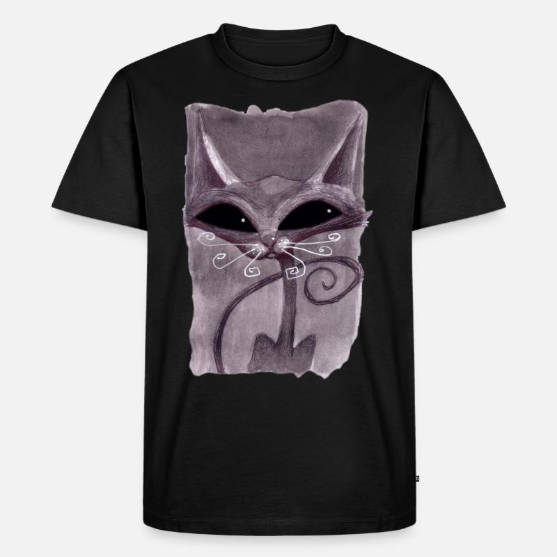 Seriennummer Cat 08 - Männer Premium Bio T-Shirt - Schwarz