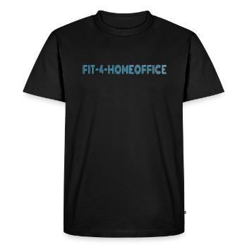 Fitt Pour la chemise de bureau à domicile drôle papa idée de blague - T-shirt Premium bio Homme - noir - Devant - Nico (187cm)