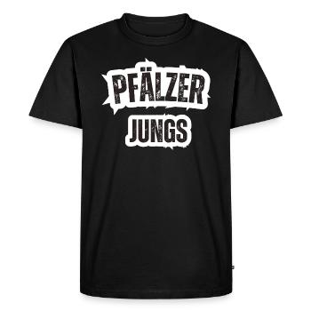 Palatinate Boys - Men's Premium Organic T-Shirt - black - Front - Nico (187cm)