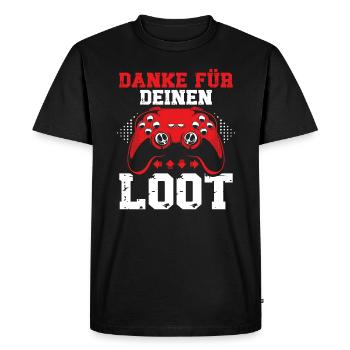 Zocken Gaming Controller PC Gamer Headset Monitor - Men's Premium Organic T-Shirt - black - Front - Nico (187cm)
