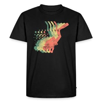 Diving Diver Diving Suit - T-shirt Premium bio Homme - noir - Devant - Nico (187cm)