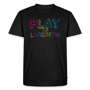 Preschool Teacher Early Childhood Education - Men's Premium Organic T-Shirt - black - Front - Nico (187cm)