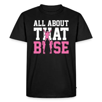 Cheerleading - T-shirt Premium bio Homme - noir - Devant - Nico (187cm)