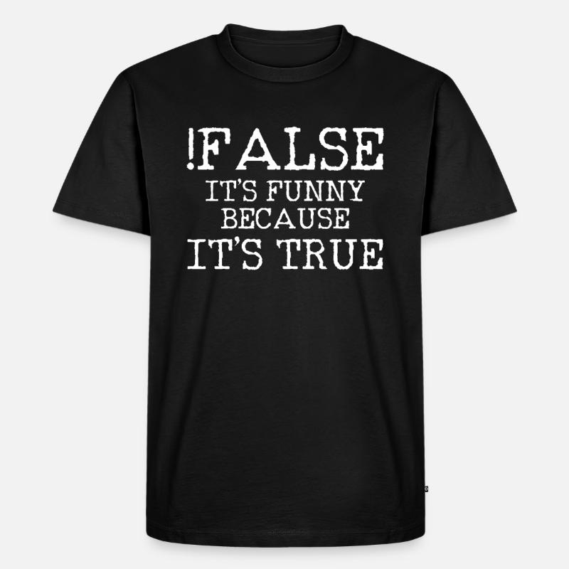 Computerprogrammierung - Männer Premium Bio T-Shirt - Schwarz