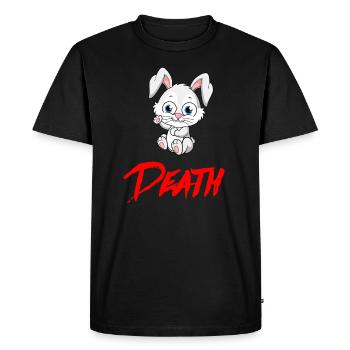 DEATH HASE Halloween Apocalypse Horror Monster - T-shirt Premium bio Homme - noir - Devant - Nico (187cm)