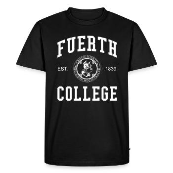 Fürth College University Universität Hochschule - T-shirt Premium bio Homme - noir - Devant - Nico (187cm)