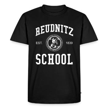 Leipzig Reudnitz School University School University - T-shirt Premium bio Homme - noir - Devant - Nico (187cm)