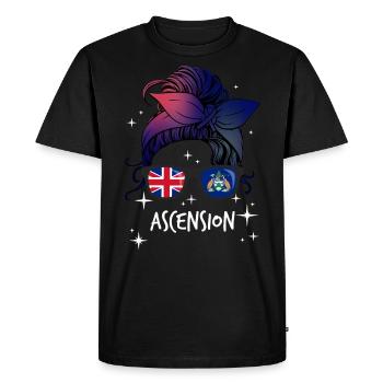 Ascension - T-shirt Premium bio Homme - noir - Devant - Nico (187cm)