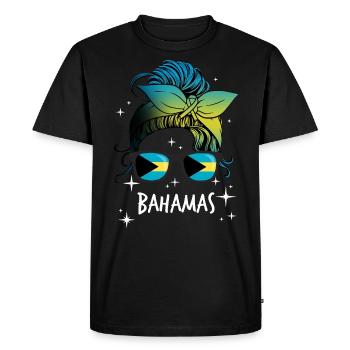 Bahamas - T-shirt Premium bio Homme - noir - Devant - Nico (187cm)